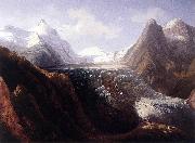 The Grossglockner with the Pasterze Glacier